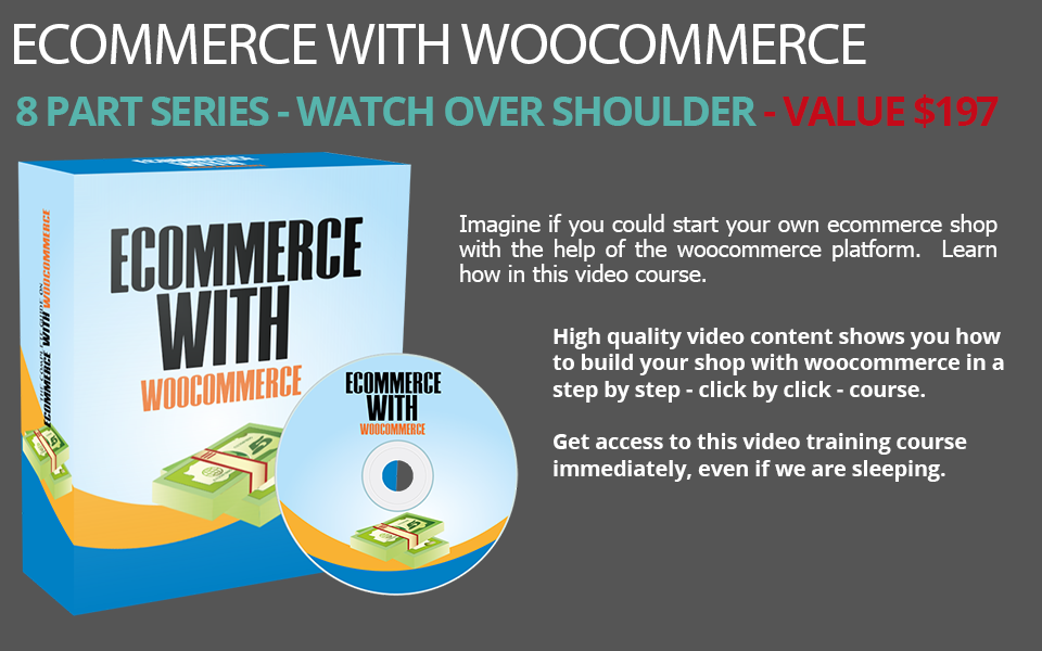 Ecommerce With WooCommerce 2024